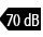 70-dB